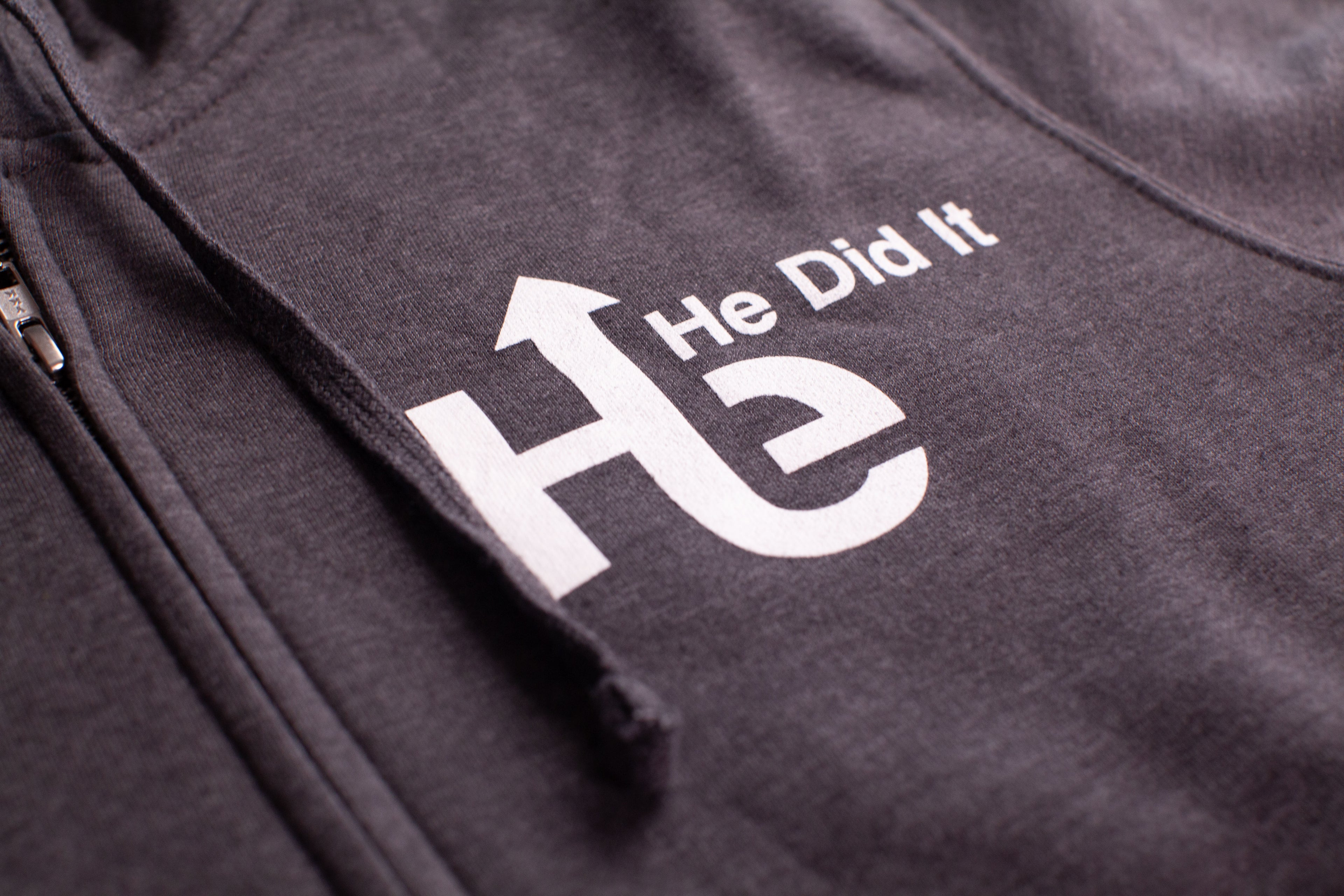 Zip Up Hoodie - Logo